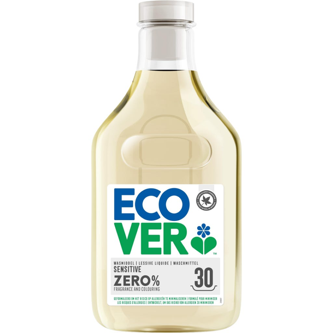 ECOVER LIQUID SOAP ZERO F/COLOURING 1LTR